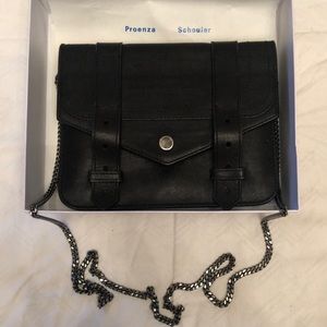 PROENZA SCHOULER PS1 LARGE WOC WALLET BLACK